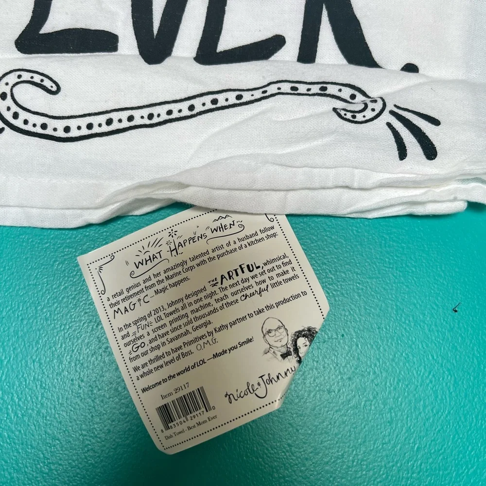 5/$20 best mom ever towel- LAST ONE